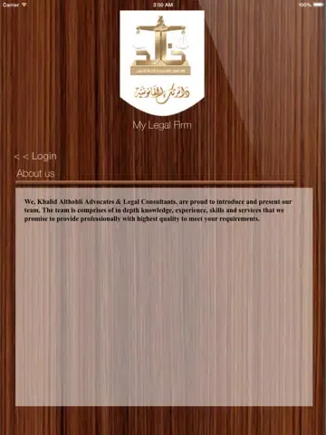 Capturas de pantalla de Smart Lawyers iPad 