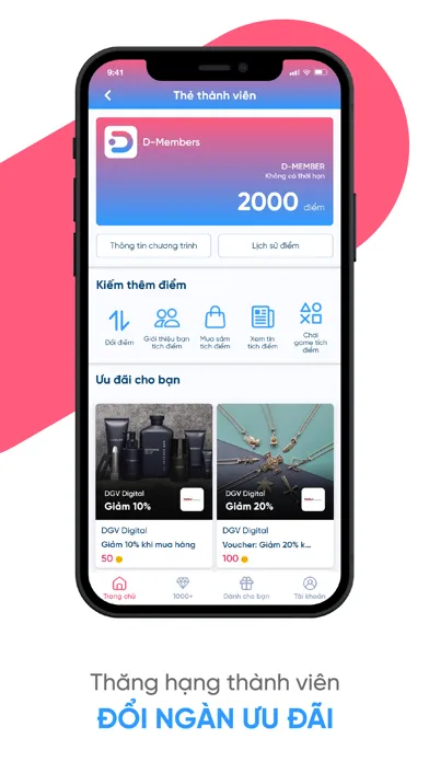 DPoint: Tích điểm & Đổi quà應用截圖