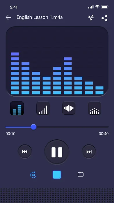 صور Voice recorder: Audio editor