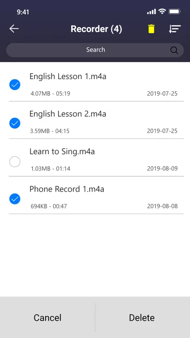صور Voice recorder: Audio editor
