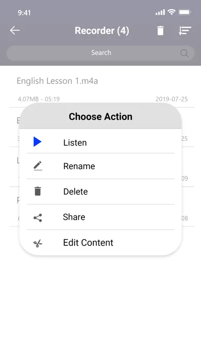 صور Voice recorder: Audio editor