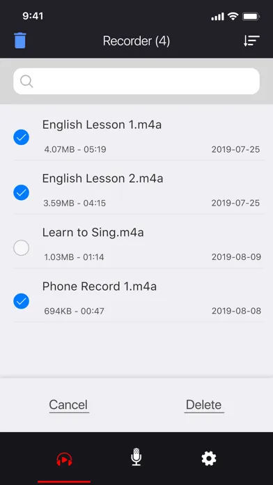 Voice recorder - Voz Screenshots