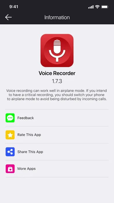 Voice recorder - Voz Screenshots