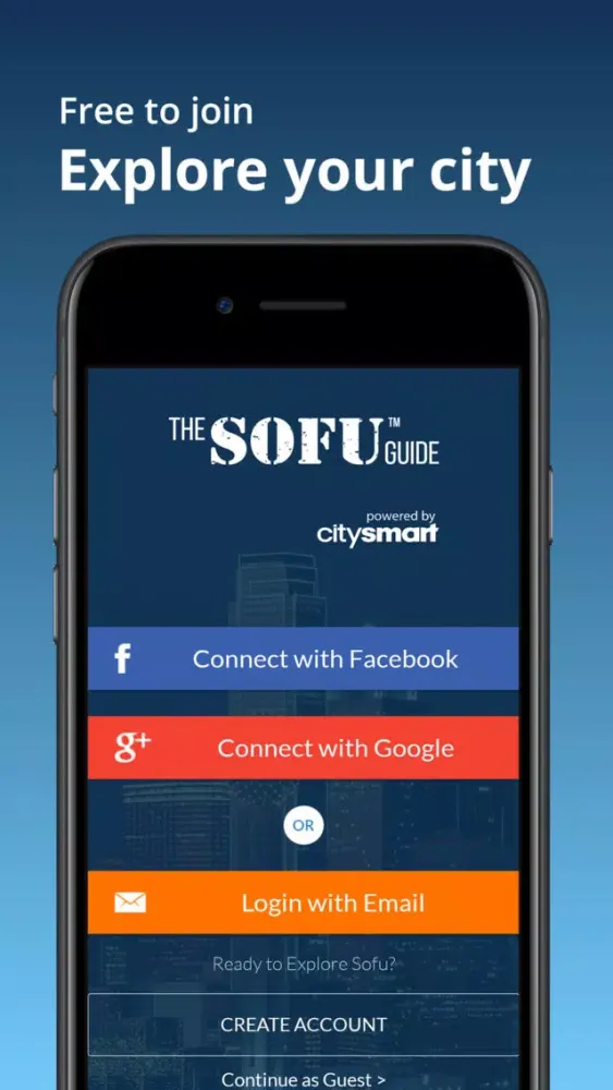 The SoFu Guide Screenshots