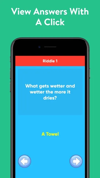 Captures d'écran de Tricky Riddles With Answers