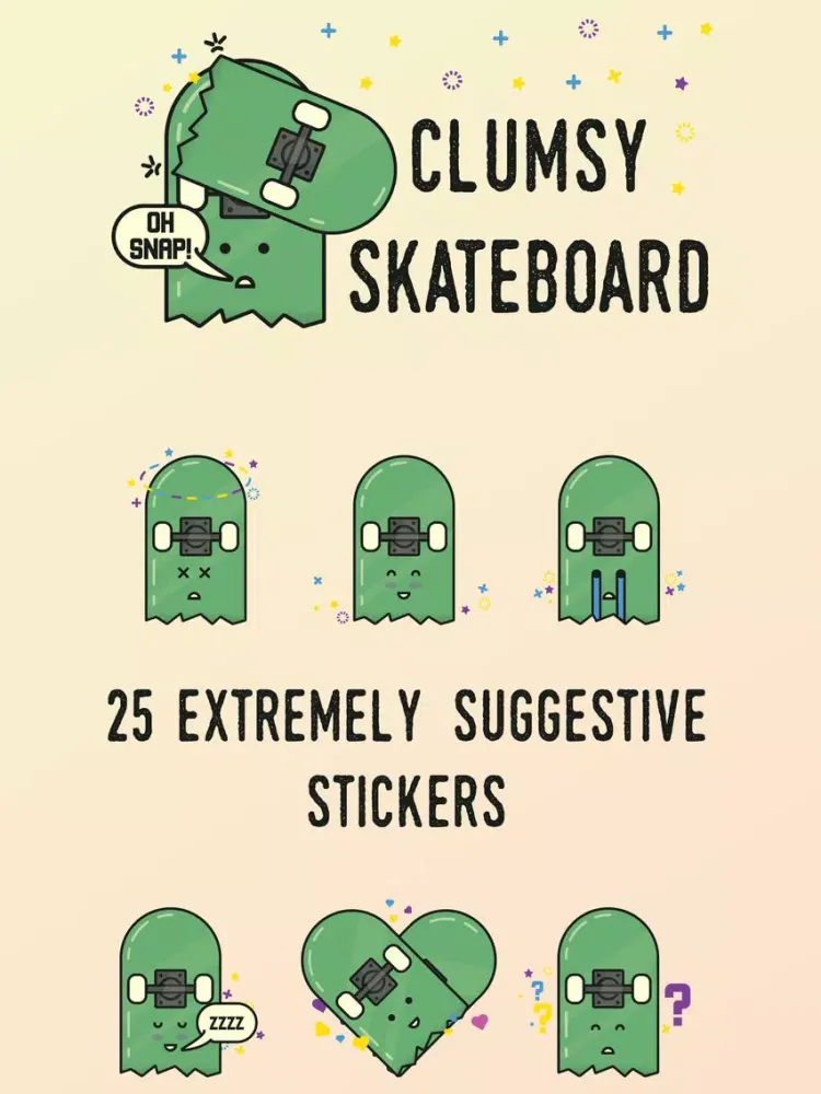 Tangkapan skrin Clumsy Skateboard iPad 