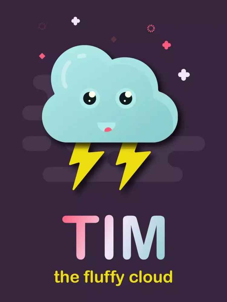 Capturas de pantalla de Tim the Fluffy Cloud iPad 