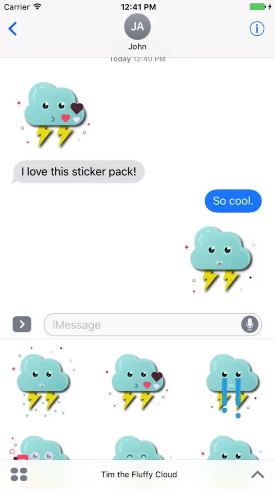 Capturas de pantalla de Tim the Fluffy Cloud