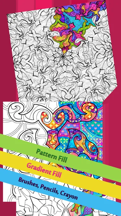 Color Surreal Mandala Coloring Ekran Görüntüleri