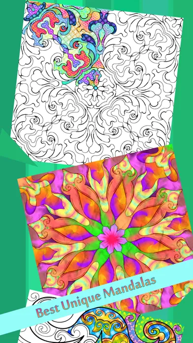 Color Surreal Mandala Coloring Ekran Görüntüleri