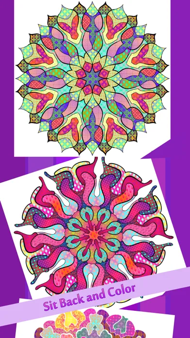 Color Surreal Mandala Coloring Ekran Görüntüleri
