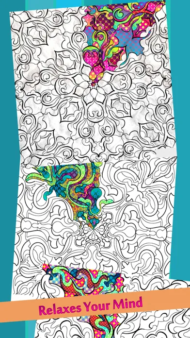 Color Surreal Mandala Coloring Ekran Görüntüleri