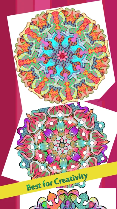 Color Surreal Mandala Coloring Ekran Görüntüleri