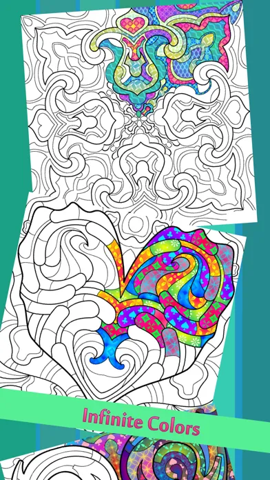 Color Surreal Mandala Coloring Ekran Görüntüleri