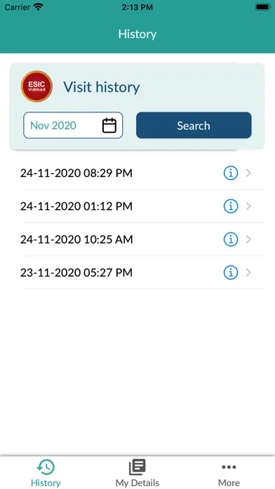ESIC Vidmed স্ক্রিনশট