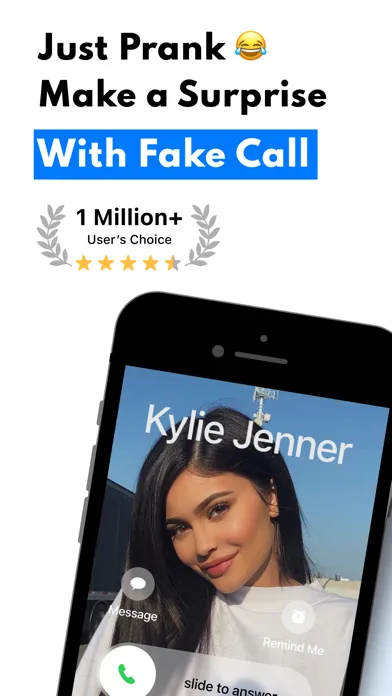 Captures d'écran de Prank Call Dial Fake Caller ID