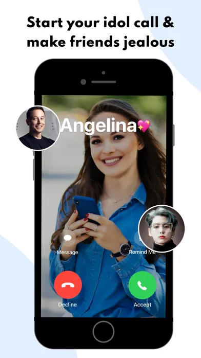 Captures d'écran de Prank Call Dial Fake Caller ID