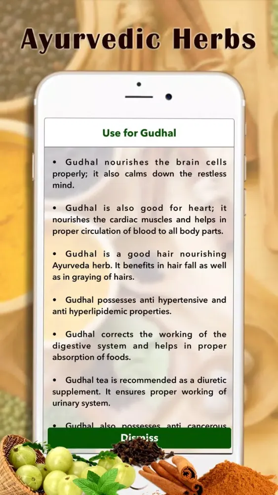 Скриншоты Ayurvedic Plants and Herbs