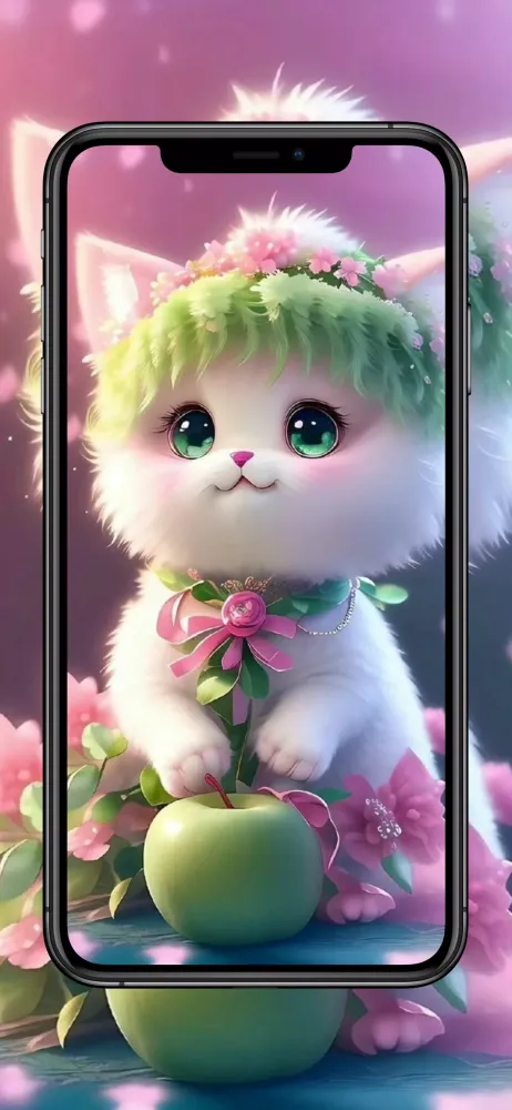 Cute Cat Wallpaper 2024 स्क्रीनशॉट