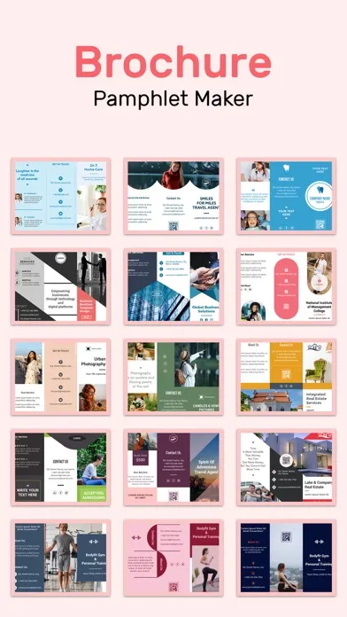 Capturas de pantalla de Brochure Pamphlet Maker