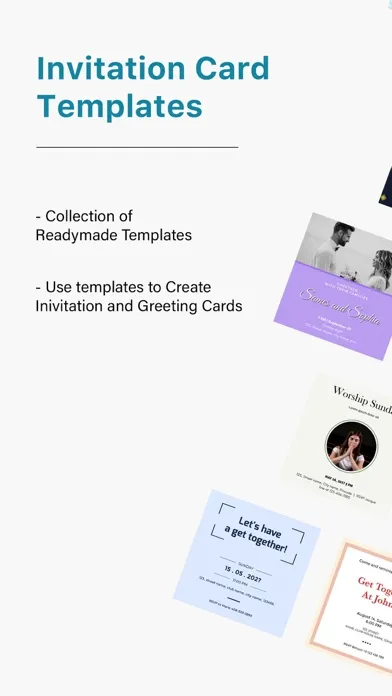 Скриншоты Invitation Card Maker-Greeting