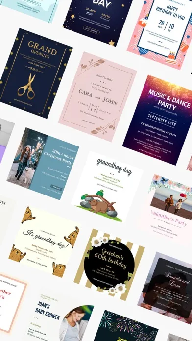 Скриншоты Invitation Card Maker-Greeting