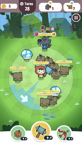 Capturas de tela do Micro RPG