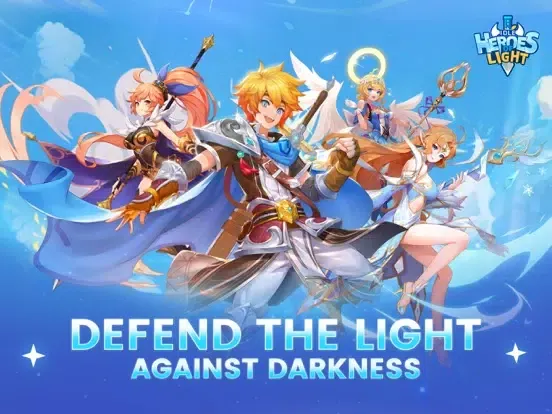 ภาพหน้าจอของ Idle Heroes of Light iPad 
