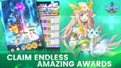 ภาพหน้าจอของ Idle Heroes of Light