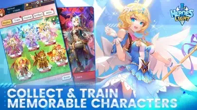 ภาพหน้าจอของ Idle Heroes of Light
