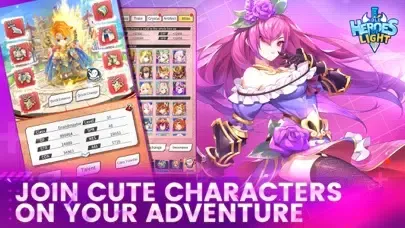 ภาพหน้าจอของ Idle Heroes of Light