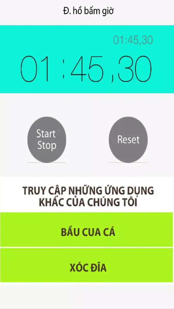 Capturas de tela do Đồng hồ đếm ngược 2016