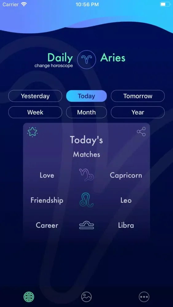Captures d'écran de Horoscope for Aries