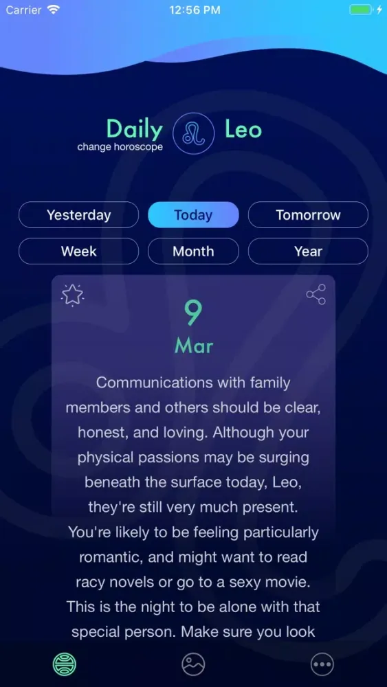 Daily Horoscope for Leo 스크린샷
