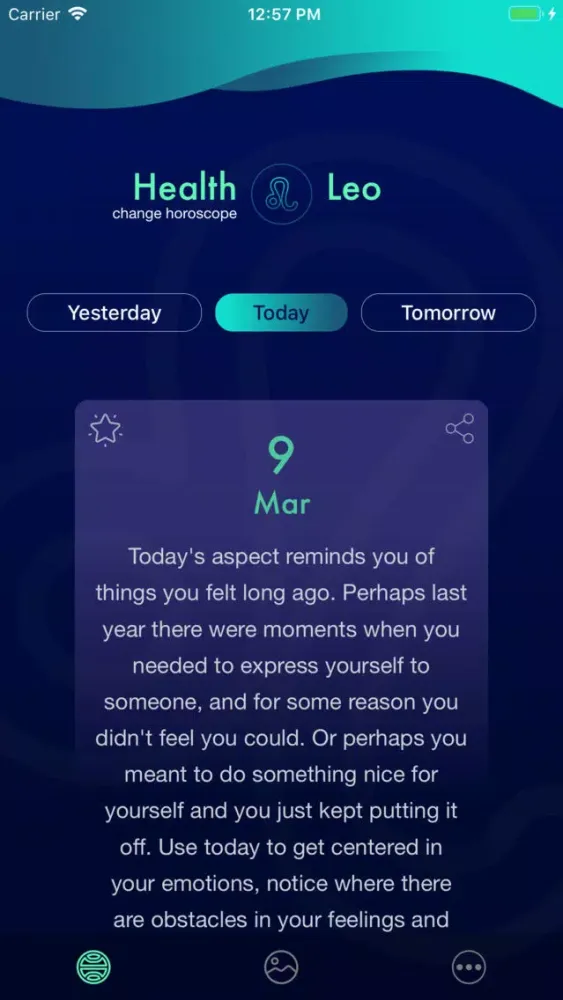 Daily Horoscope for Leo 스크린샷