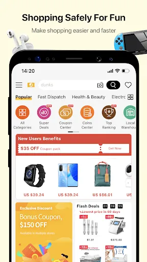 DHgate-online wholesale stores スクリーンショット