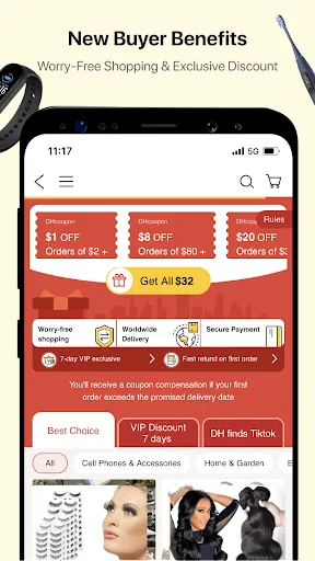 DHgate-online wholesale stores スクリーンショット