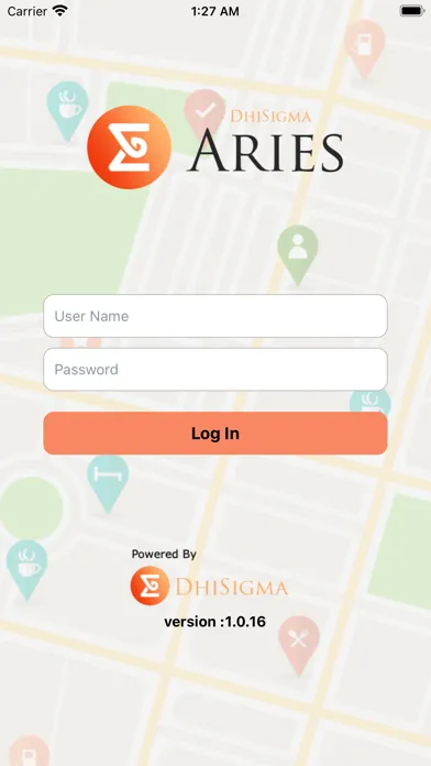 Aries GPS Collector スクリーンショット