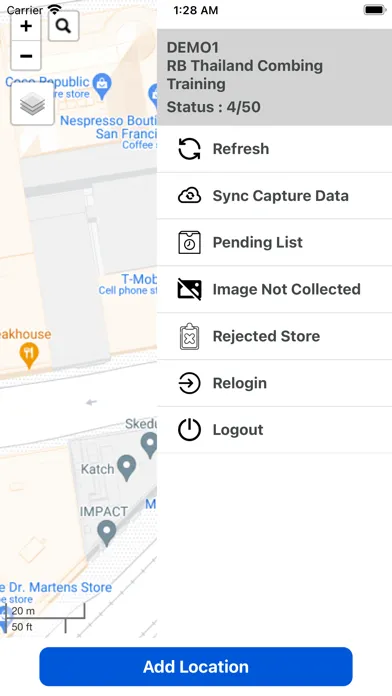 Aries GPS Collector スクリーンショット