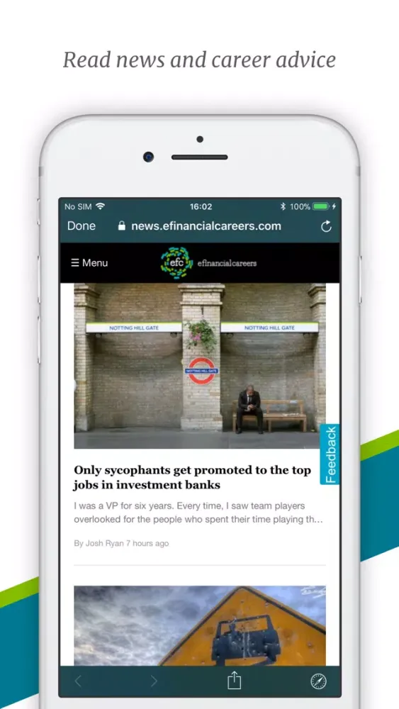 eFinancialCareers: Jobs & News スクリーンショット