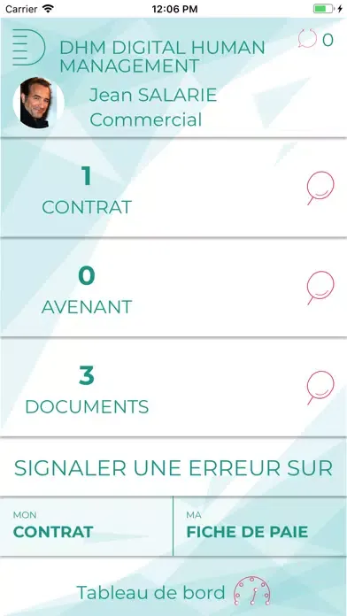 Скриншоты DHM gestion RH entreprise