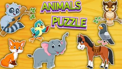 My First Animals Puzzle Games For Toddlers 스크린샷