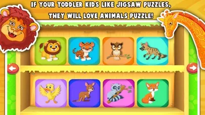 My First Animals Puzzle Games For Toddlers 스크린샷