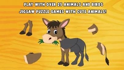 My First Animals Puzzle Games For Toddlers 스크린샷