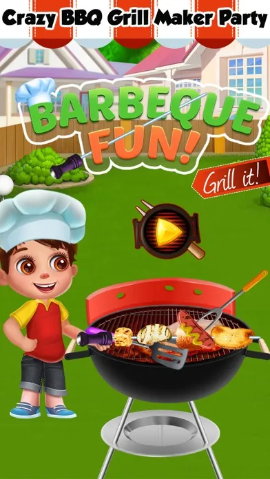 Grill BBQ Maker! Fun Fair Food Barbeque Party 스크린샷