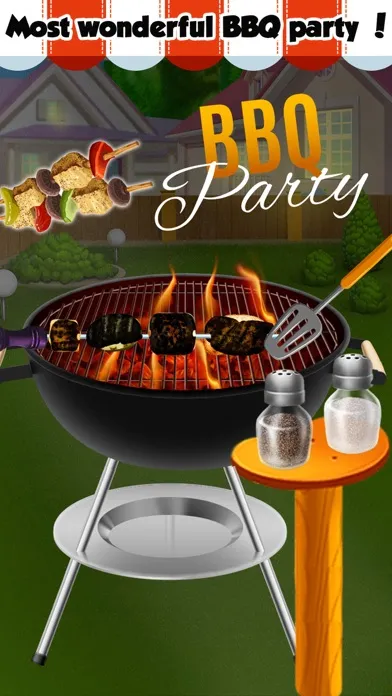 Grill BBQ Maker! Fun Fair Food Barbeque Party 스크린샷