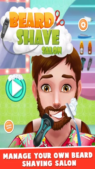 Crazy Beard Shaving Salon应用截图