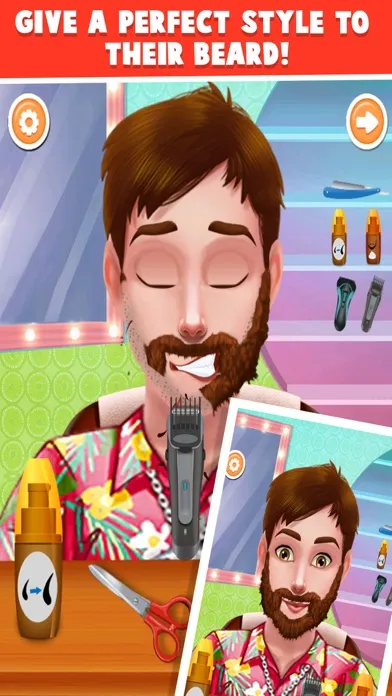 Crazy Beard Shaving Salon应用截图
