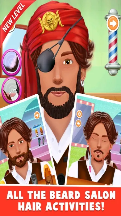 Crazy Beard Shaving Salon应用截图