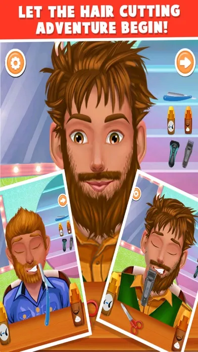 Crazy Beard Shaving Salon应用截图